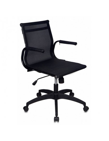 Кресло Бюрократ CH-997-LOW/BLACK для руководителя, цвет черный
