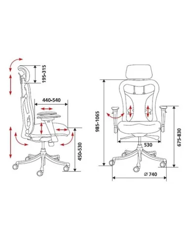 Кресло Бюрократ CH-999ASX/BLACK для руководителя, цвет черный