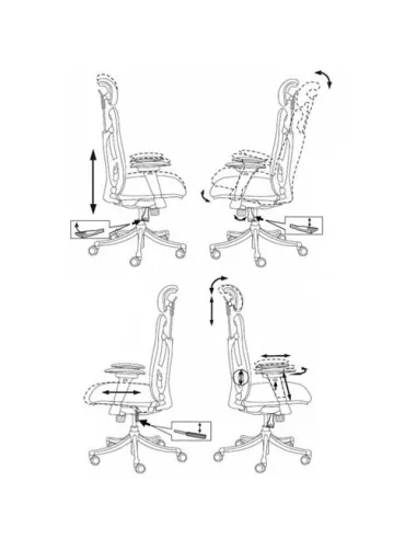 Кресло Бюрократ CH-999ASX/BLACK для руководителя, цвет черный