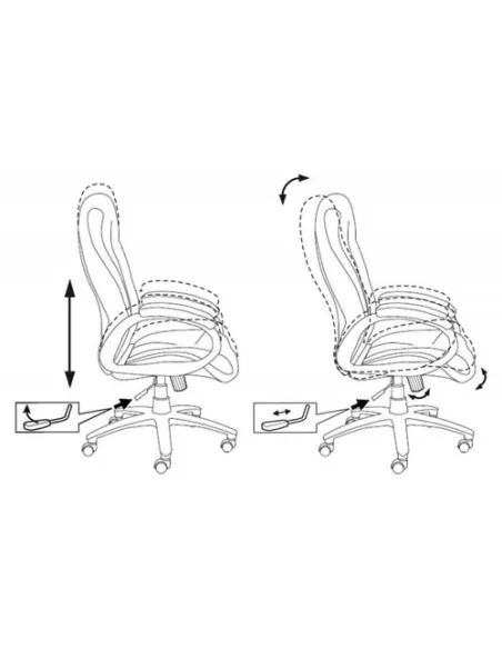 Кресло Бюрократ T-9930SL/BROWN для руководителя, цвет коричневый