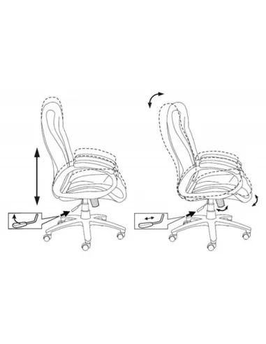 Кресло Бюрократ T-9930SL/IVORY для руководителя, цвет слоновая кость