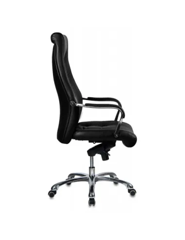 Кресло Бюрократ _Boss/BLACK для руководителя, цвет черный