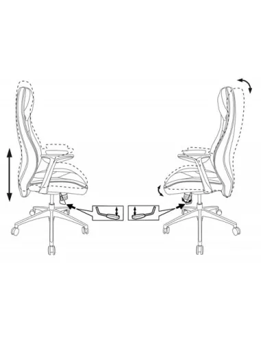 Кресло Бюрократ _Zen/BROWN для руководителя, цвет коричневый