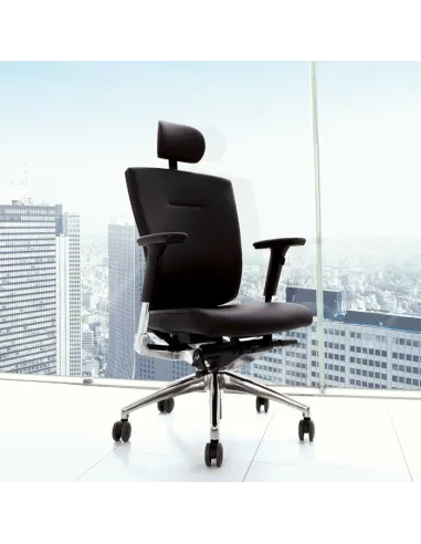 Крісло DUOREST DuoFlex Leather BR-100L для керівника, ортопедичне - Купити офісне крісло. Ціна в Києві, Харкові, Дніпроп