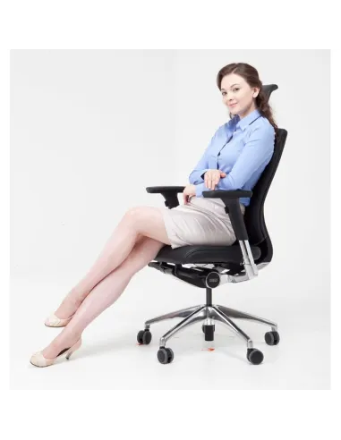 Крісло DUOREST DuoFlex Leather BR-100L для керівника, ортопедичне - Купити офісне крісло. Ціна в Києві, Харкові, Дніпроп