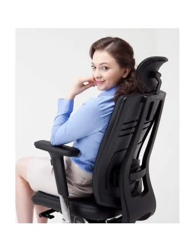 Крісло DUOREST DuoFlex Leather BR-100L для керівника, ортопедичне - Купити офісне крісло. Ціна в Києві, Харкові, Дніпроп