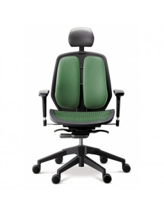 Кресло DUOREST Alpha A80H для руководителя, ортопедическое, цвет зеленый 2