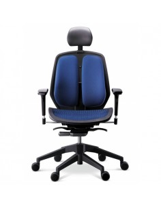 Кресло DUOREST Alpha A80H для руководителя, ортопедическое, цвет синий 2