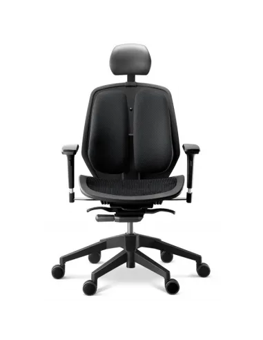Кресло DUOREST Alpha A80H для руководителя, ортопедическое, цвет черный