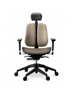 Кресло DUOREST Alpha A60H для руководителя, ортопедическое, цвет бежевый 2