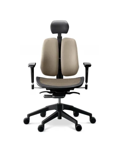 Кресло DUOREST Alpha A60H для руководителя, ортопедическое, цвет бежевый