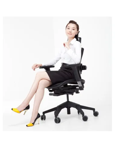 Кресло DUOREST Alpha A60H для руководителя, ортопедическое, цвет бежевый