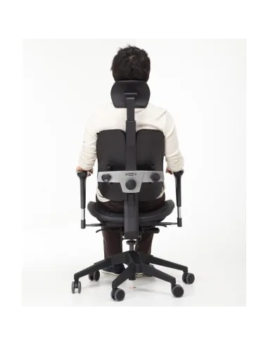 Кресло DUOREST Alpha A60H для руководителя, ортопедическое, цвет зеленый