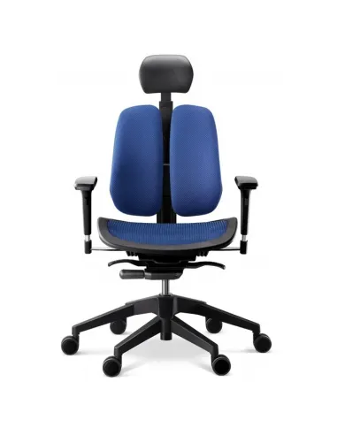 Крісло DUOREST Alpha A60H для керівника, ортопедичне, колір синій - Купити офісне крісло. Ціна в Києві, Харкові, Днепропе