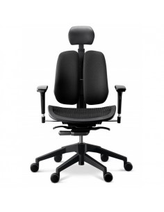 Кресло DUOREST Alpha A60H для руководителя, ортопедическое, цвет черный 2