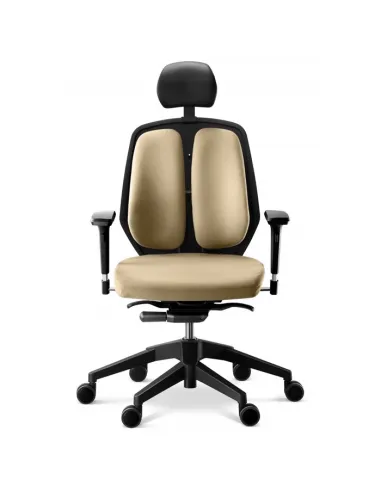 Кресло DUOREST Alpha A50H для руководителя, ортопедическое, цвет бежевый