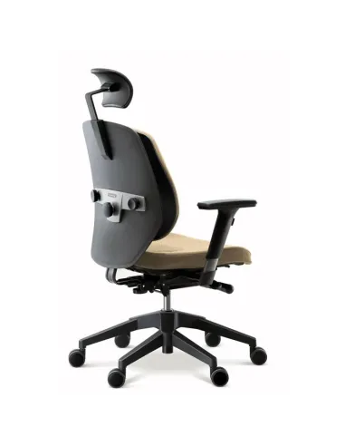 Кресло DUOREST Alpha A50H для руководителя, ортопедическое, цвет бежевый