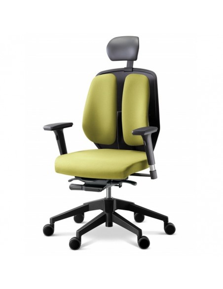 Кресло DUOREST Alpha A50H для руководителя, ортопедическое, цвет зеленый