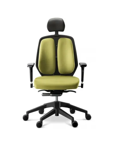 Кресло DUOREST Alpha A50H для руководителя, ортопедическое, цвет зеленый