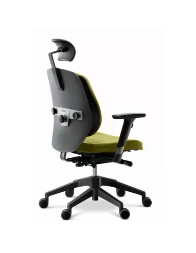Кресло DUOREST Alpha A50H для руководителя, ортопедическое, цвет зеленый
