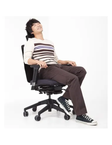 Кресло DUOREST Alpha A50H для руководителя, ортопедическое, цвет зеленый