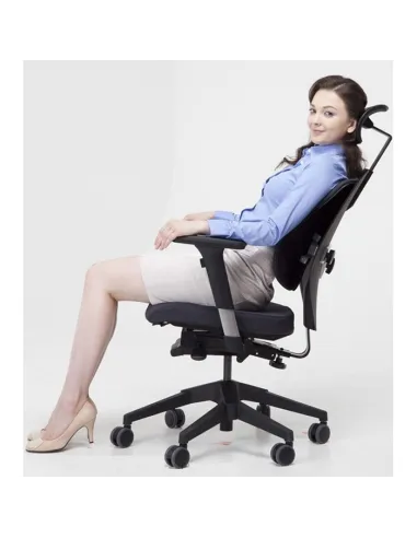 Кресло DUOREST Alpha A50H для руководителя, ортопедическое, цвет зеленый