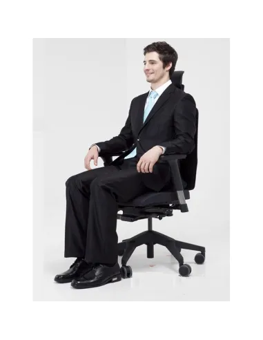 Кресло DUOREST Alpha A50H для руководителя, ортопедическое, цвет зеленый