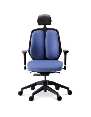 Кресло DUOREST Alpha A50H для руководителя, ортопедическое, цвет синий