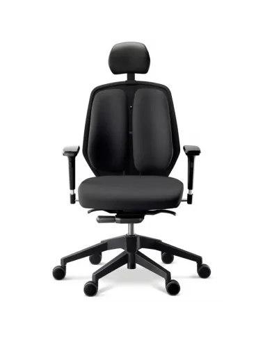 Кресло DUOREST Alpha A50H для руководителя, ортопедическое, цвет черный