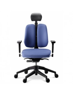 Кресло DUOREST Alpha A30H для руководителя, ортопедическое, цвет синий 2