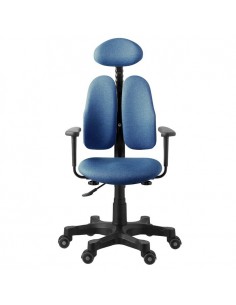 Кресло DUOREST Lady DR-7900 для персонала, ортопедическое, цвет голубой 2