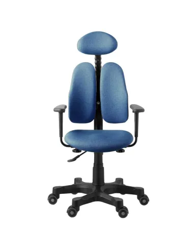 Кресло DUOREST Lady DR-7900 для персонала, ортопедическое, цвет голубой