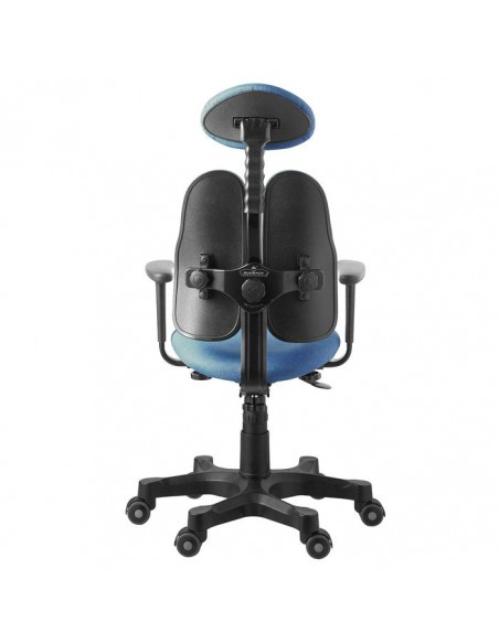 Кресло DUOREST Lady DR-7900 для персонала, ортопедическое, цвет голубой