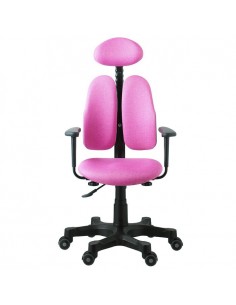Кресло DUOREST Lady DR-7900 для персонала, ортопедическое, цвет розовый 2