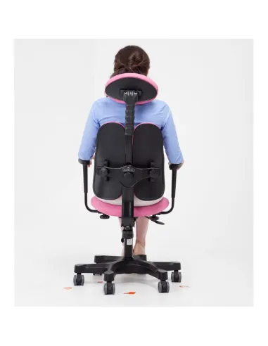 Кресло DUOREST Lady DR-7900 для персонала, ортопедическое, цвет розовый