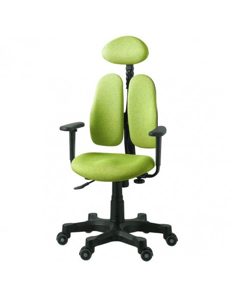 Кресло DUOREST Lady DR-7900 для персонала, ортопедическое, цвет салатовый