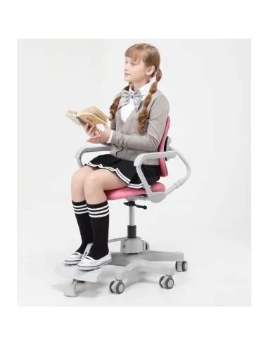 Кресло DUOREST Kids DR-280D детское, ортопедическое, цвет розовый