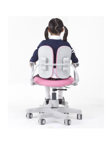Кресло DUOREST Kids DR-280D детское, ортопедическое, цвет розовый