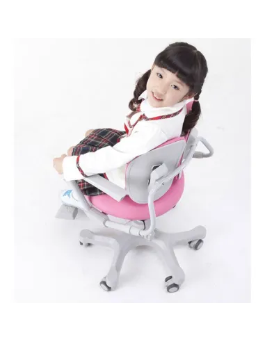 Кресло DUOREST Kids DR-280D детское, ортопедическое, цвет розовый