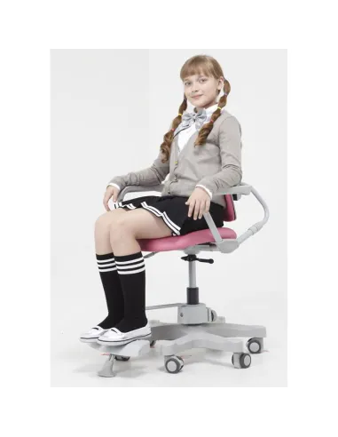 Кресло DUOREST Kids DR-280D детское, ортопедическое, цвет розовый