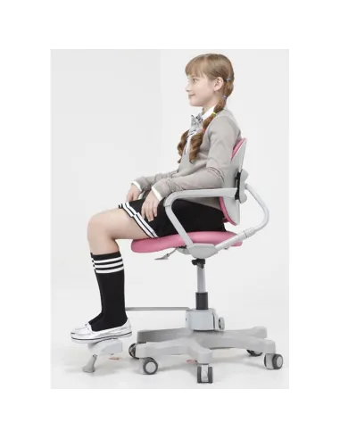 Кресло DUOREST Kids DR-280D детское, ортопедическое, цвет розовый