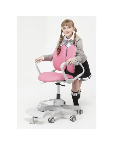 Кресло DUOREST Kids DR-280D детское, ортопедическое, цвет розовый