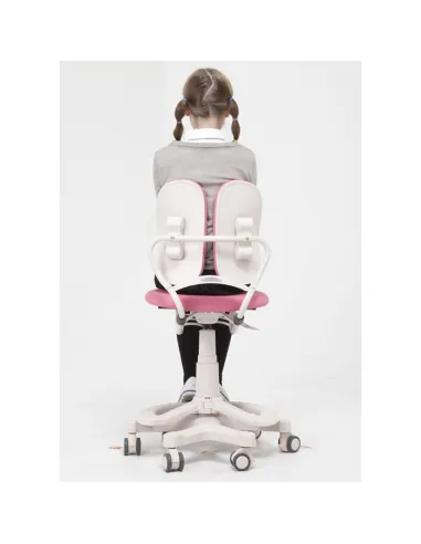 Кресло DUOREST Kids DR-218A детское, ортопедическое, цвет розовый