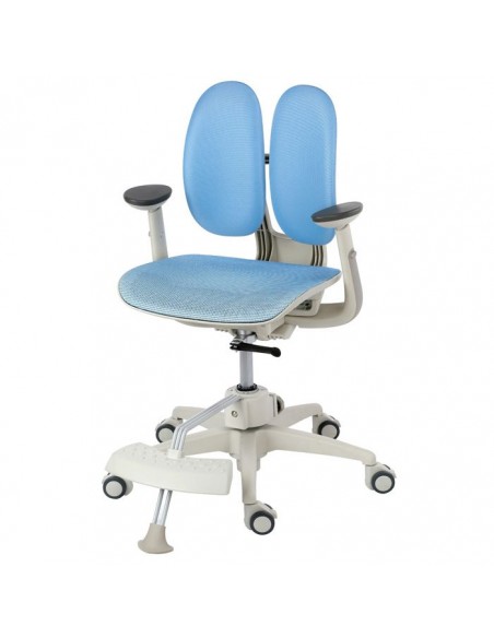 Кресло DUOREST Kids ORTO ai-50 Mesh детское, ортопедическое, цвет голубой