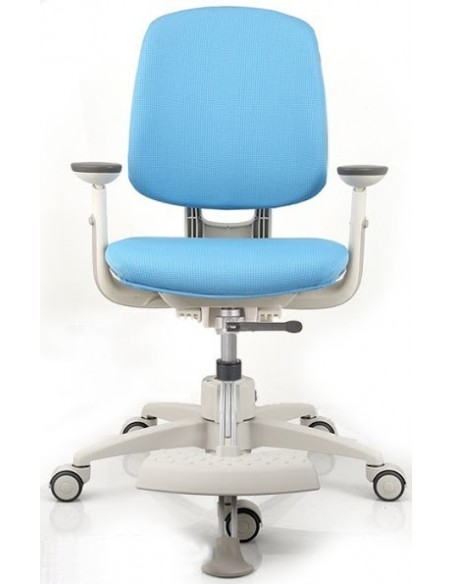 Кресло DUOREST DuoFlex Sponge подростковое, ортопедическое, цвет голубой