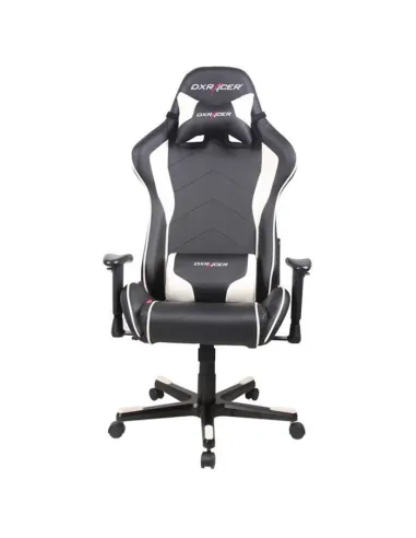 Кресло DXRacer OH/FD08/NW черного цвета с белыми вставками