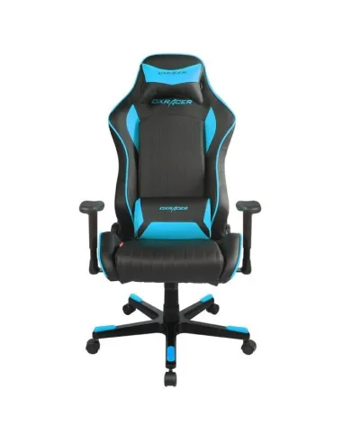 Кресло DXRacer OH/DF51/NB черного цвета с синими вставками