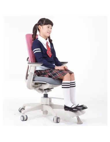 Крісло DUOREST DuoFlex Junior Combi підліткове ортопедичне, колір рожевий / сірий - Купити крісло підліткове ортопедичне.