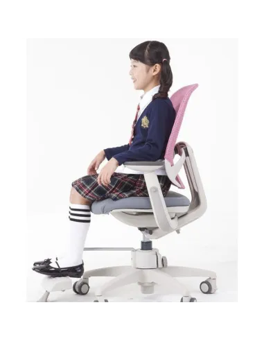 Крісло DUOREST DuoFlex Junior Combi підліткове ортопедичне, колір рожевий / сірий - Купити крісло підліткове ортопедичне.
