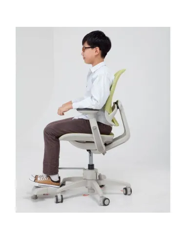 Крісло DUOREST DuoFlex Junior Mesh підліткове ортопедичне, колір зелений - Купити крісло підліткове ортопедичне. Ціна 